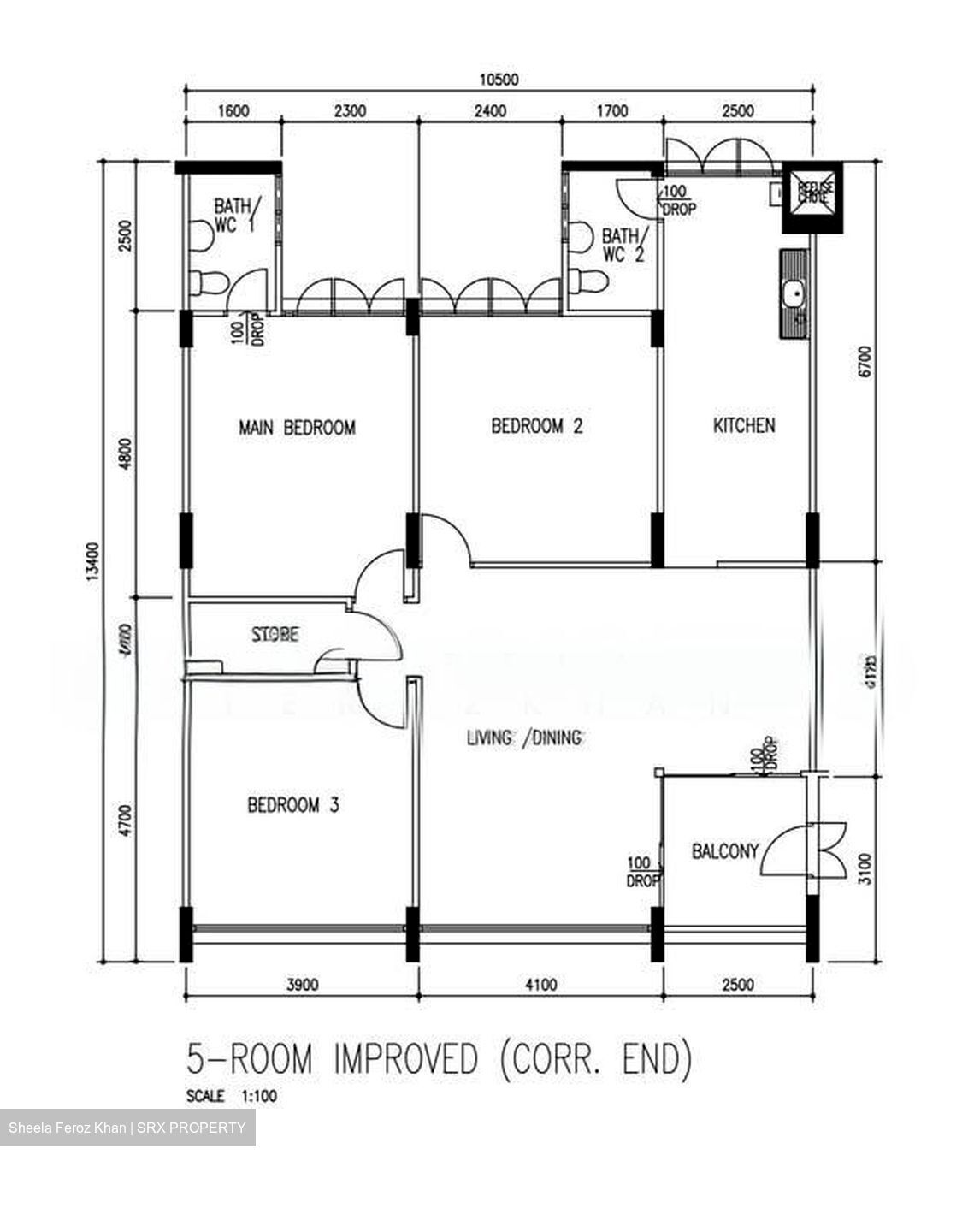 Blk 171 Siglap East (Bedok), HDB 5 Rooms #570117761